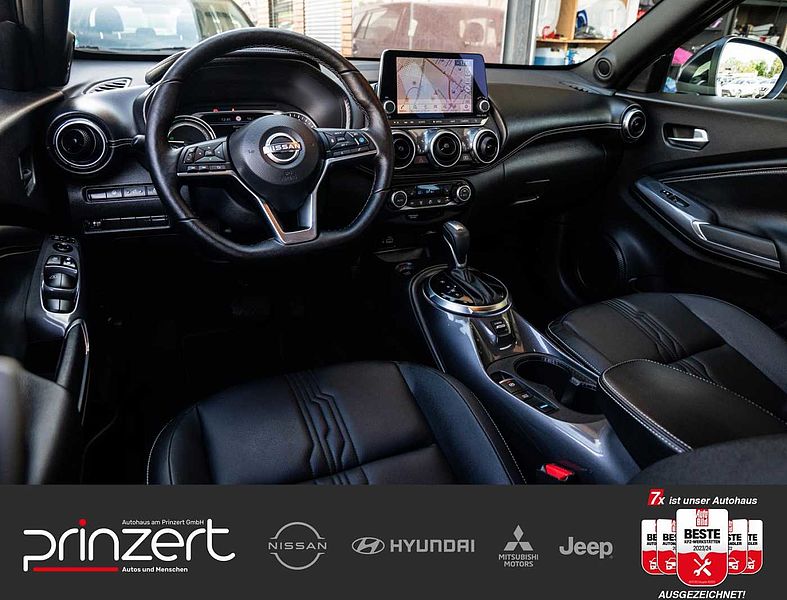 Nissan Juke Tekna Hybrid 1.6 *Leder*SHZ*CarPlay*Ambiente*360° Kamera*ACC*DAB*